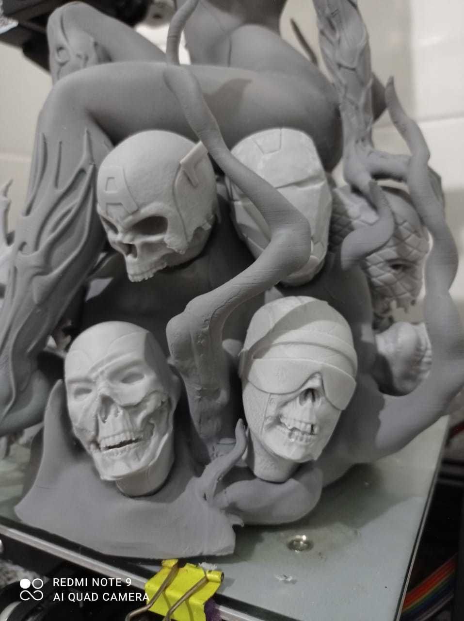 Mary Jane Venom STL 3D print model_2
