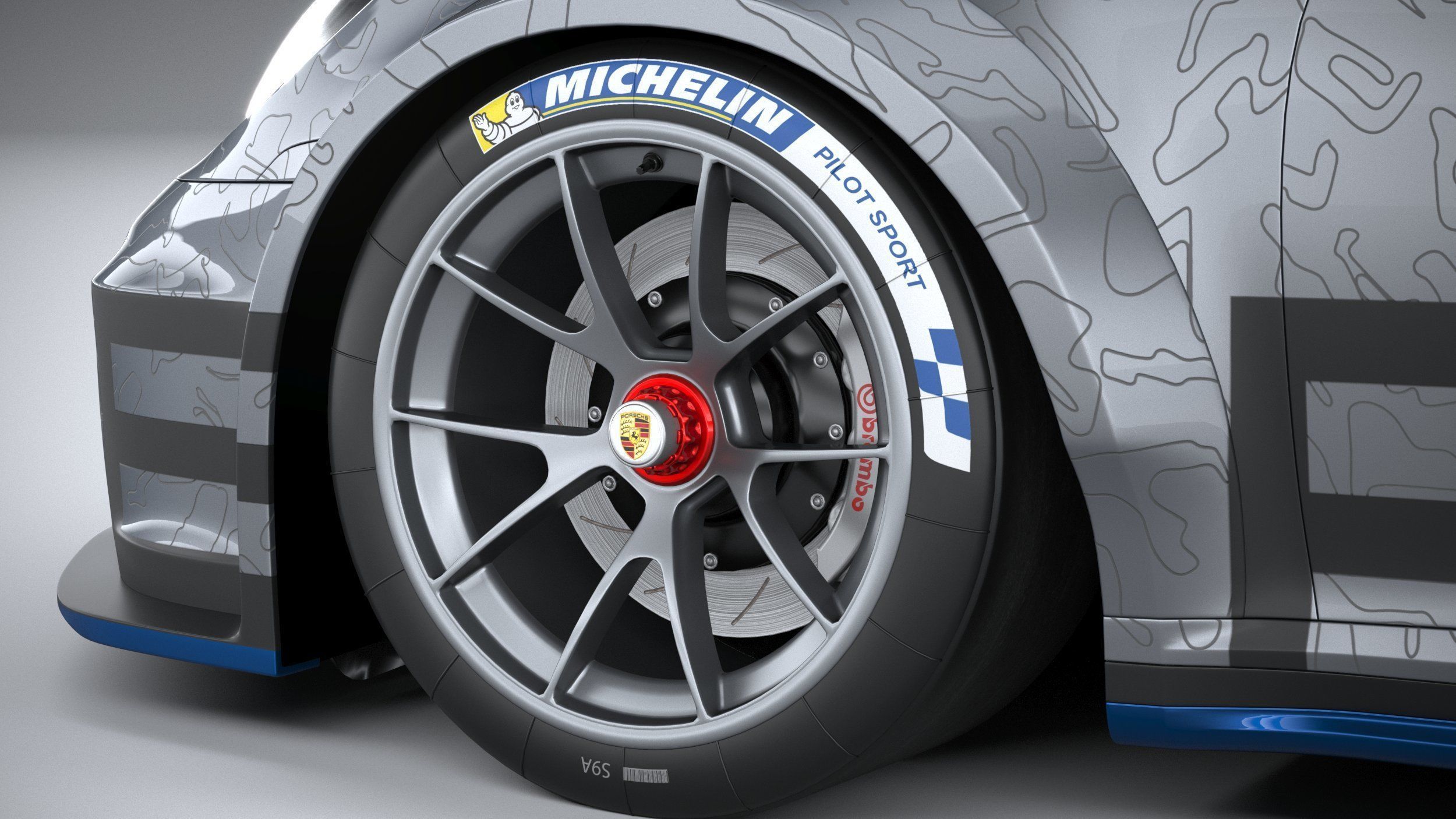 Porsche 911 GT3 Cup 2021 3D model_16