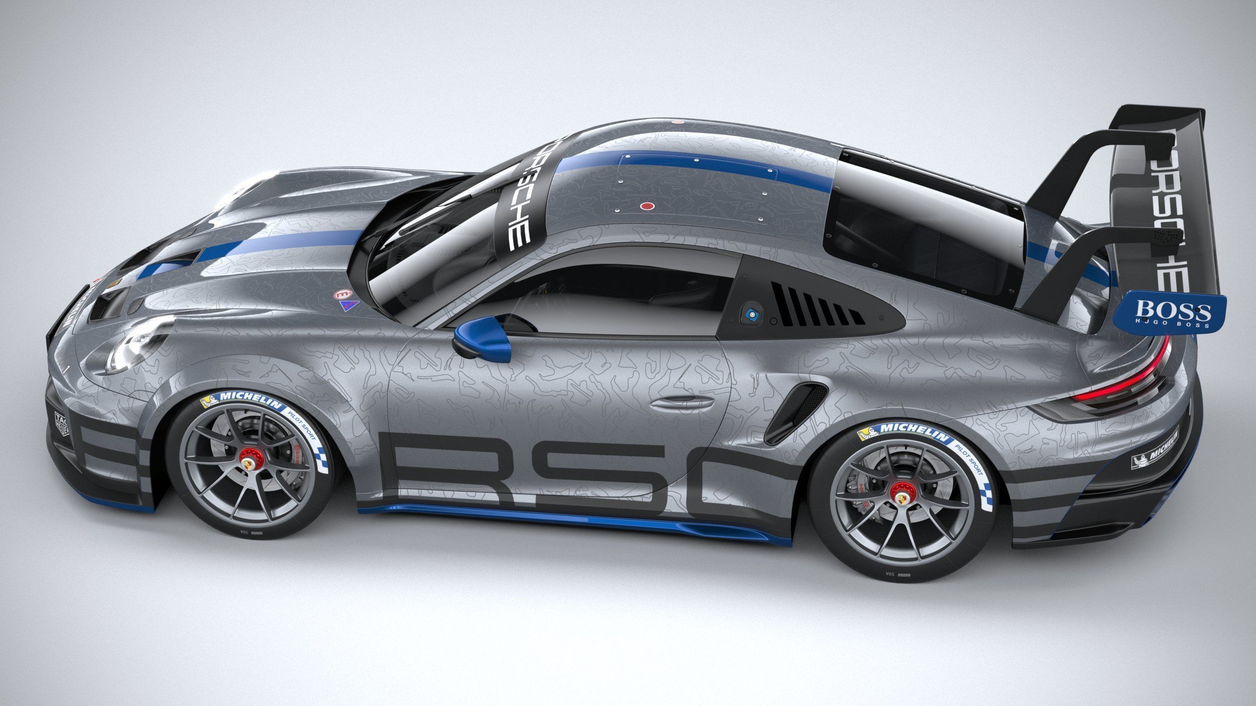 Porsche 911 GT3 Cup 2021 3D model_9