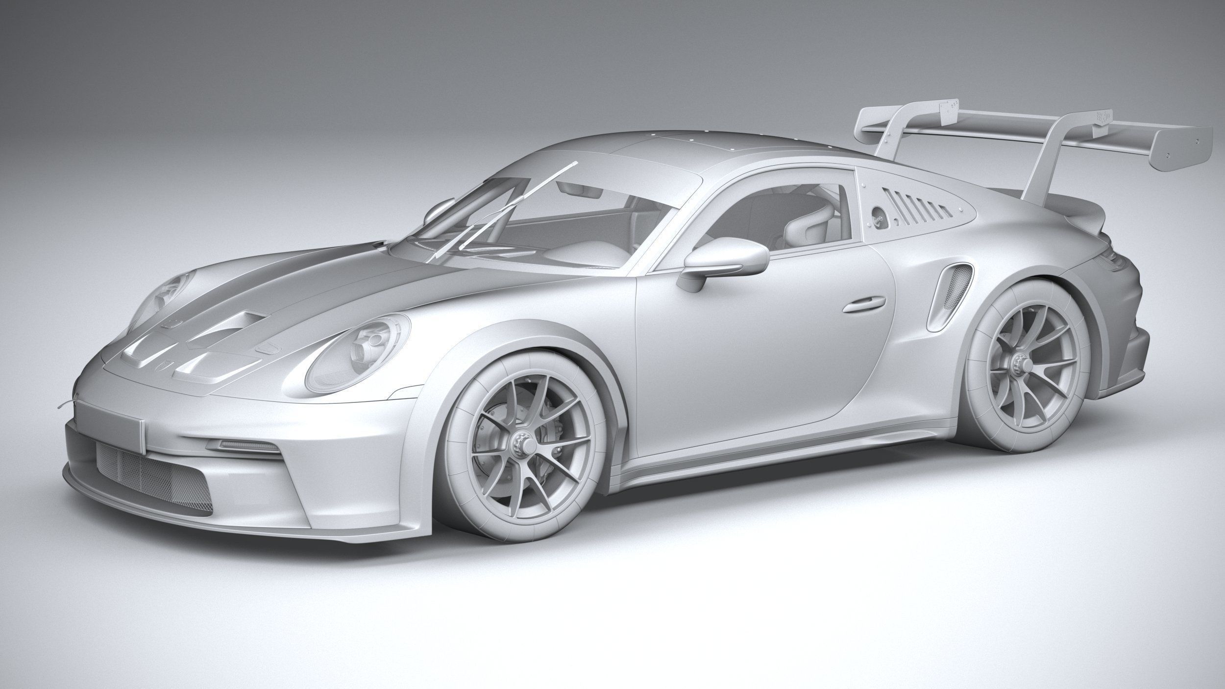 Porsche 911 GT3 Cup 2021 3D model_19