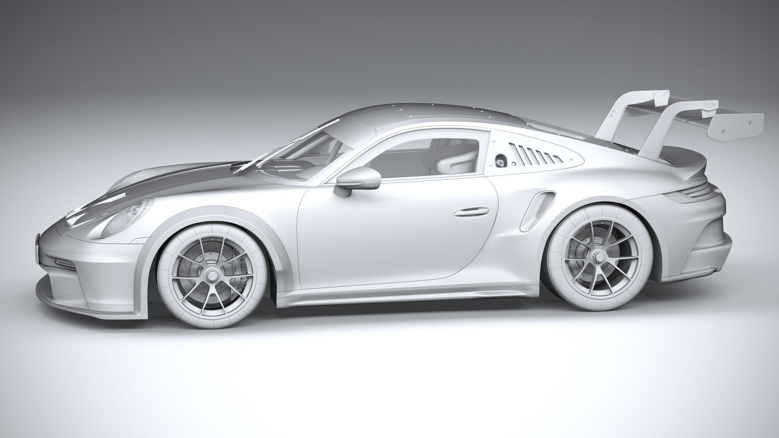 Porsche 911 GT3 Cup 2021 3D model_22