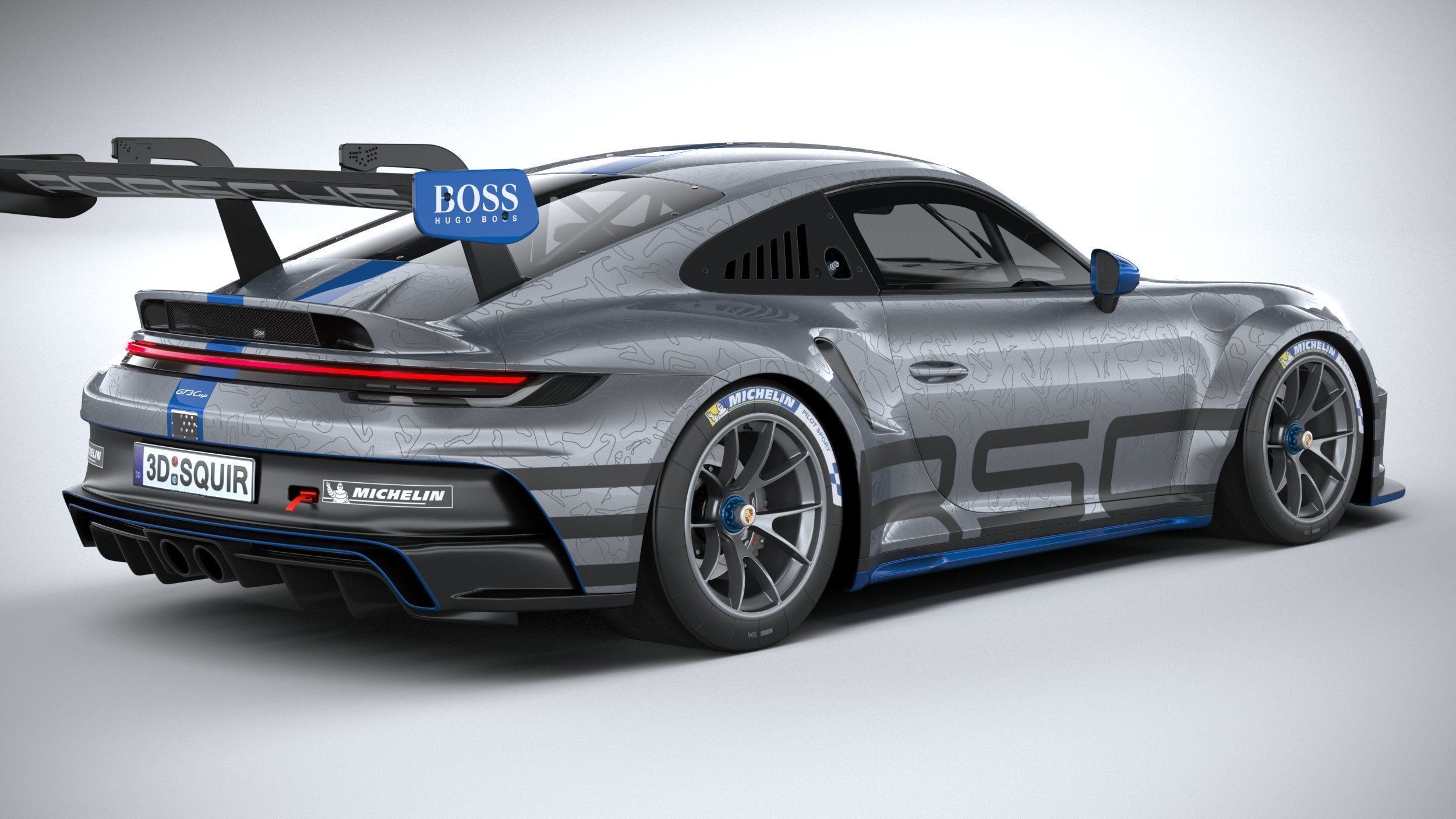 Porsche 911 GT3 Cup 2021 3D model_17