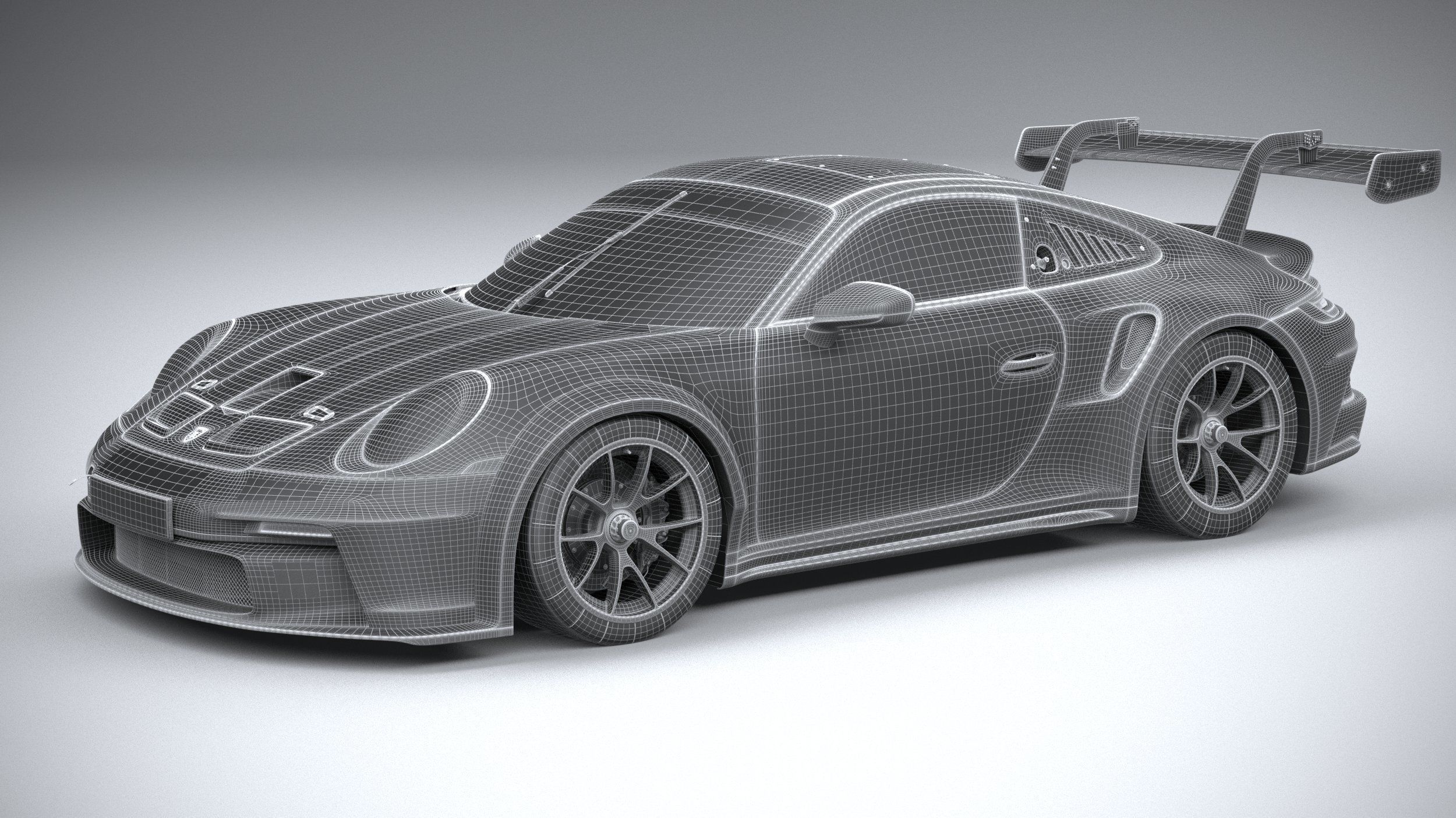 Porsche 911 GT3 Cup 2021 3D model_26