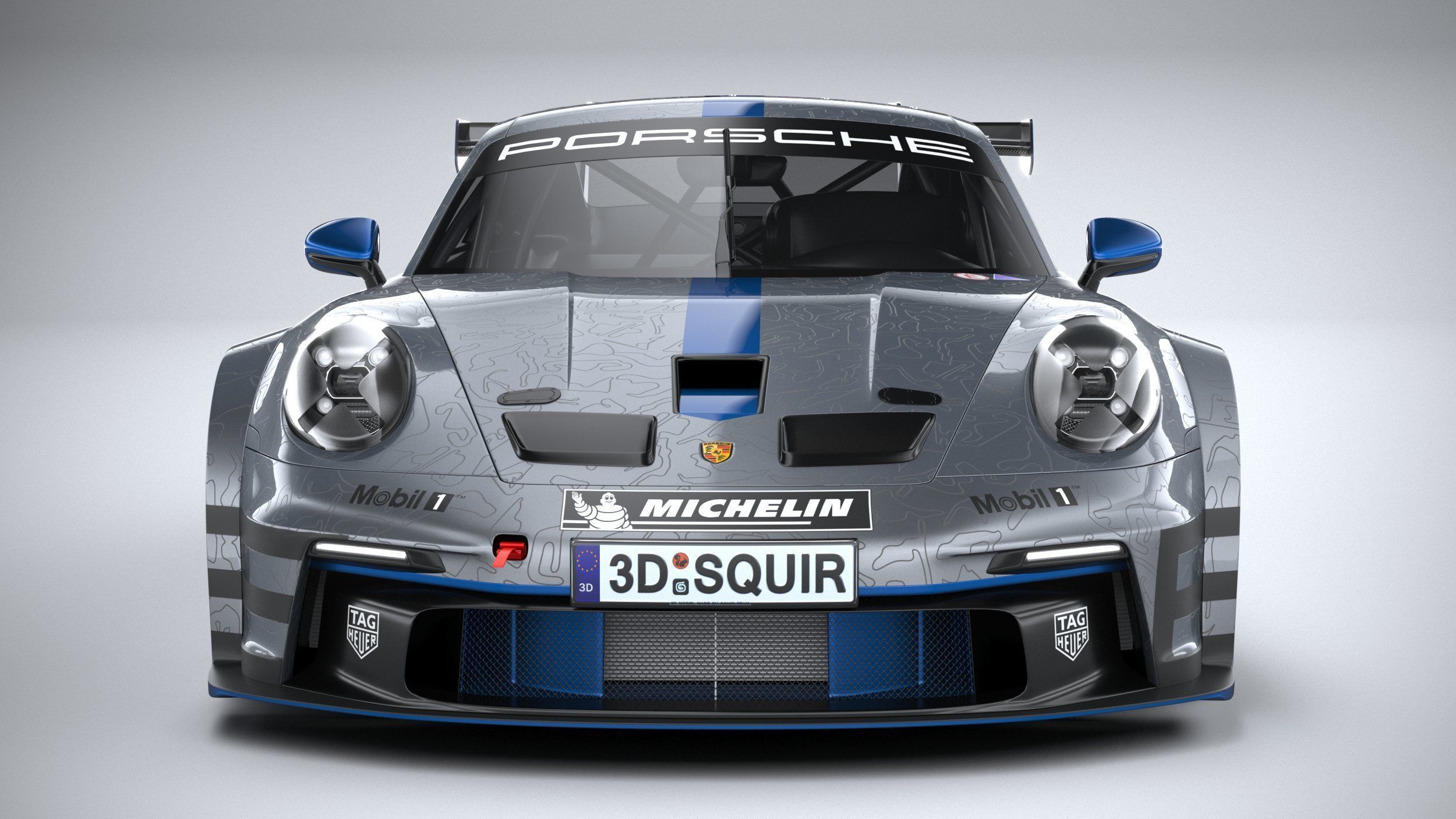 Porsche 911 GT3 Cup 2021 3D model_13