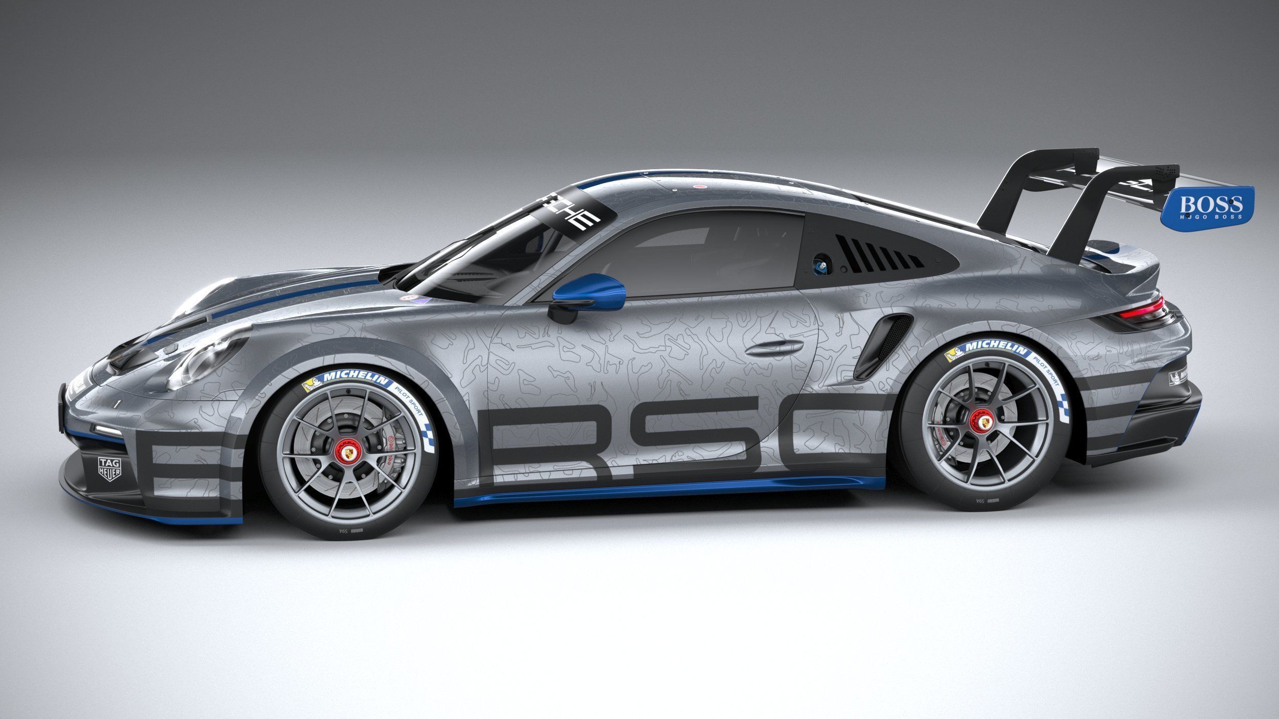 Porsche 911 GT3 Cup 2021 3D model_8