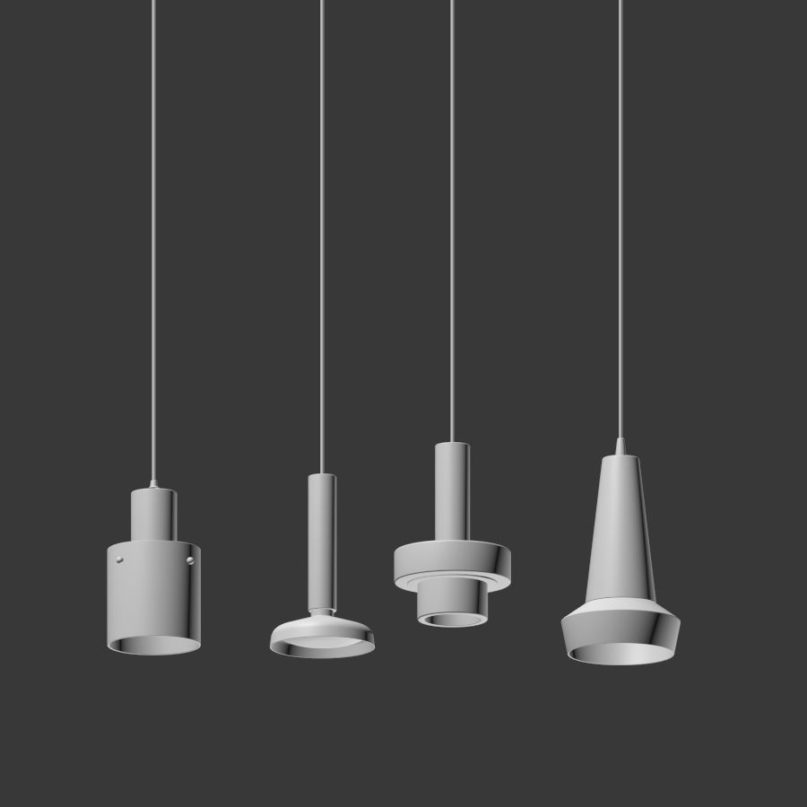 Ceiling Light Collection 3D model_3