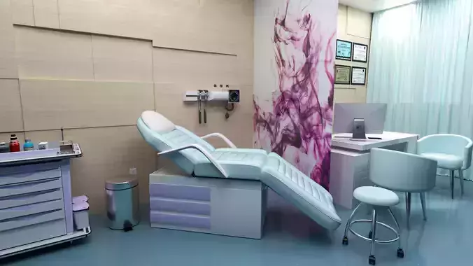 MEDICAL SPACES-DOCTOR OFFICE-GENERAL CLINIC 3D model