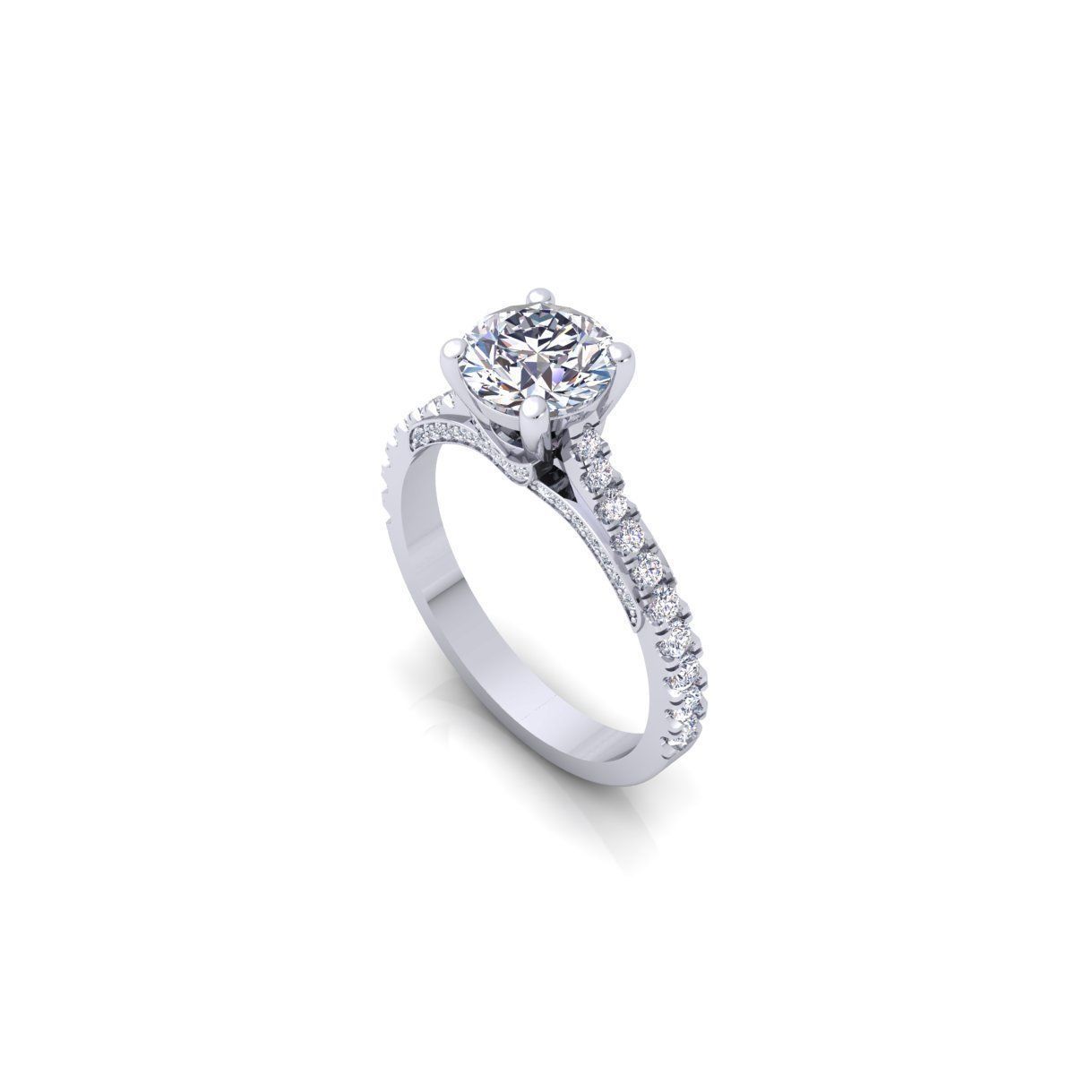 WOman Ring 3d Print Model 3D print model_13