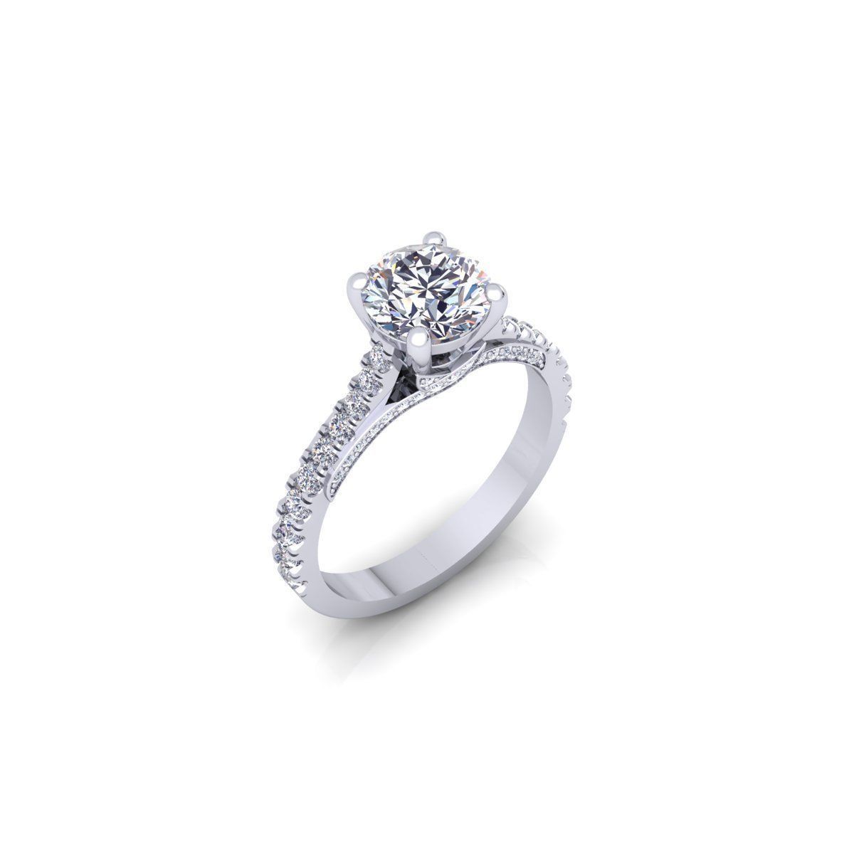 WOman Ring 3d Print Model 3D print model_10