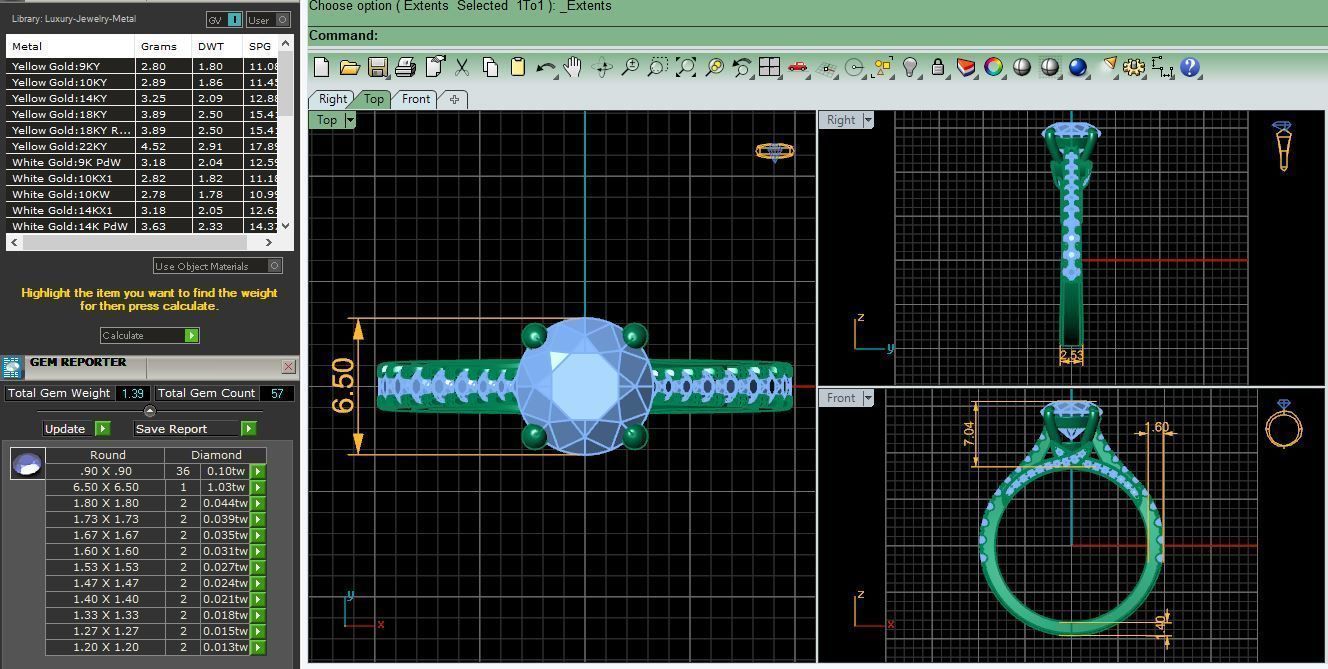 WOman Ring 3d Print Model 3D print model_3