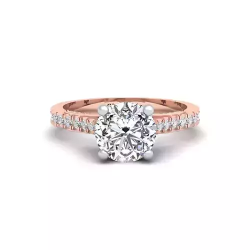 WOman Ring 3d Print Model 