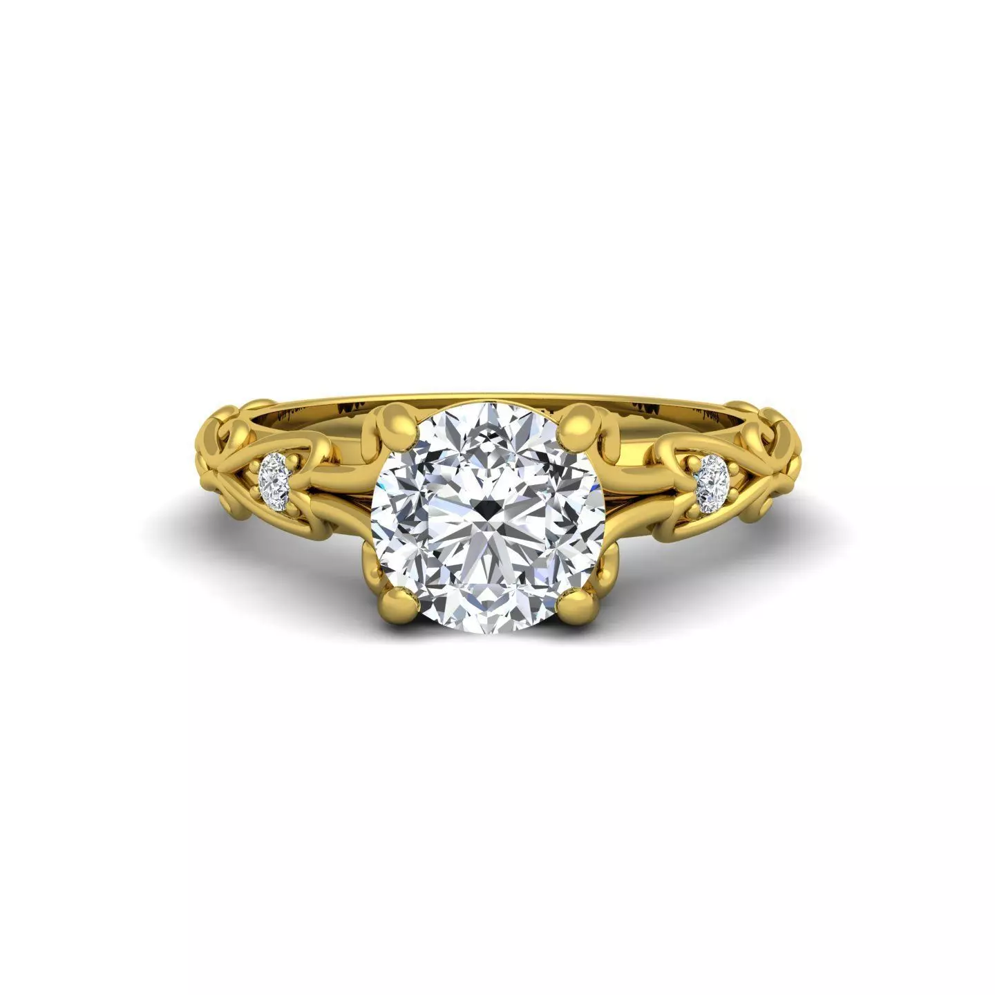 Fancy Ring 3D print model_0