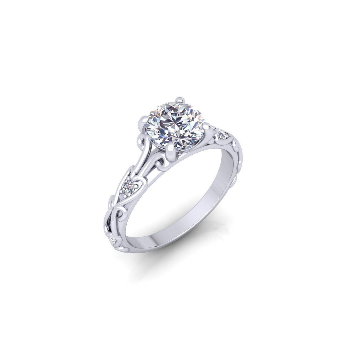 Fancy Ring 3D print model_12