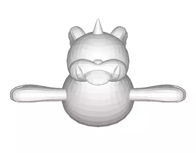 MakeIT Water Type Pokemon Seel 3D model