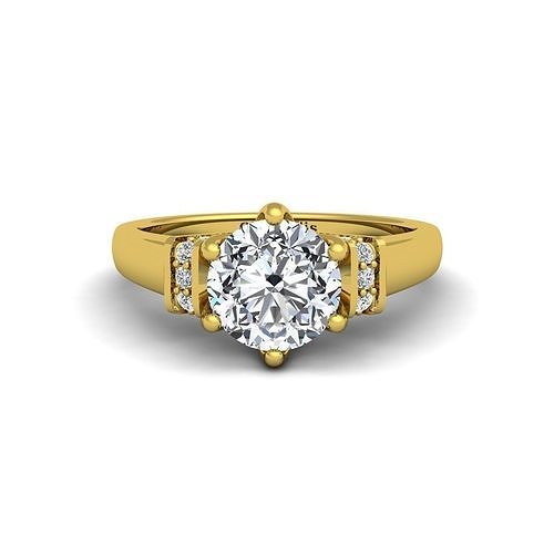 Woman Ring 3d moel Print  3D print model