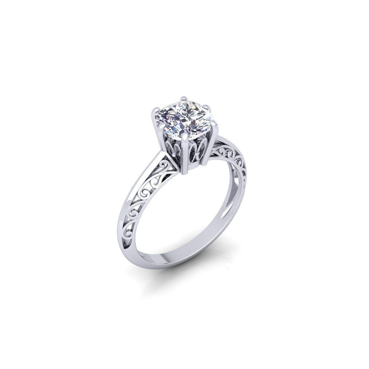 Fancy Ring 3d Model Print 3D print model_12