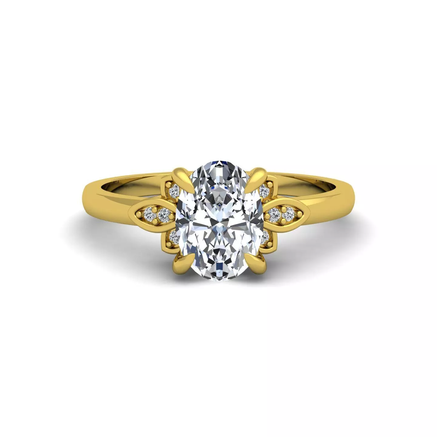 Oval RIng 3d Model Print 3D print model_0