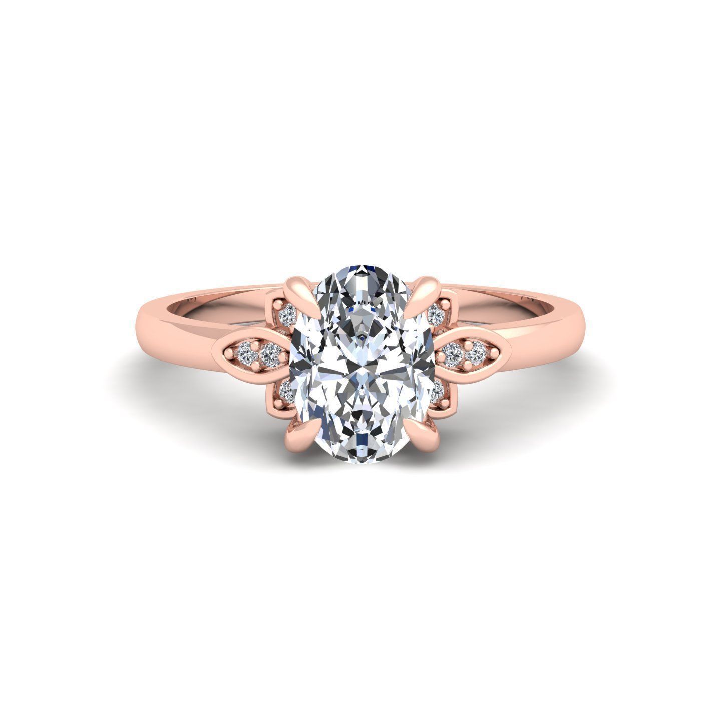 Oval RIng 3d Model Print 3D print model_2