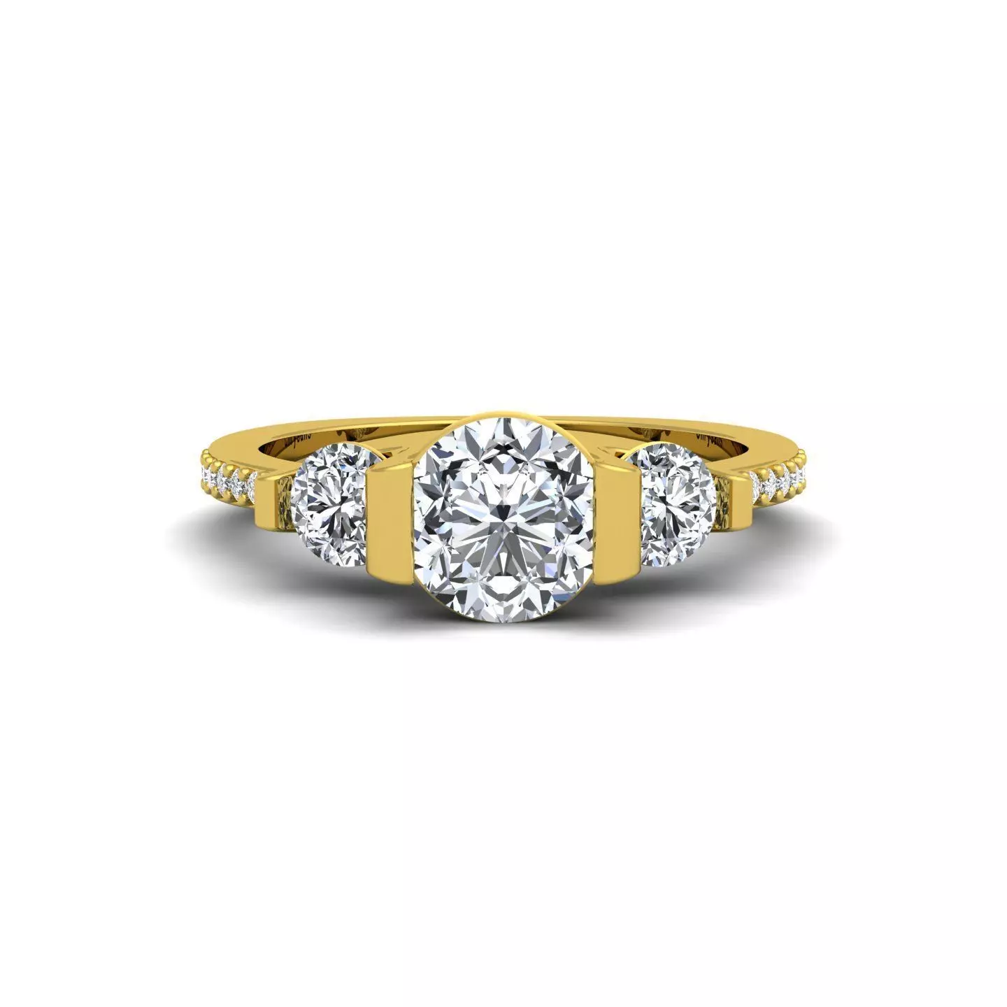 Fancy Ring 3d Model Print  3D print model_0