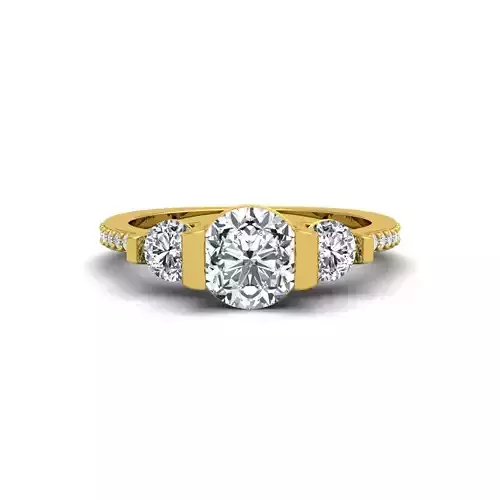 Fancy Ring 3d Model Print  3D print model