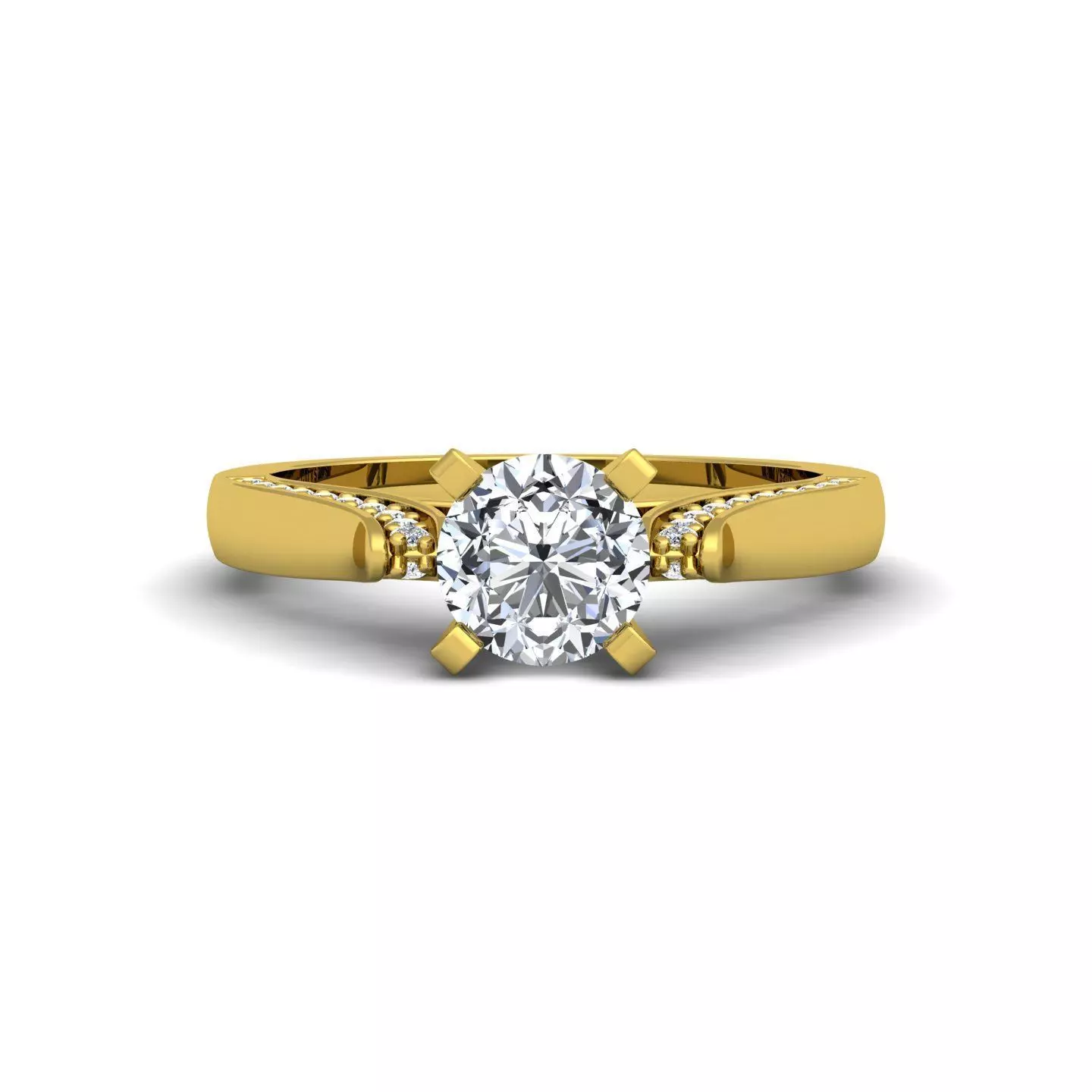 Engagement Ring 3d Model 3D print model_0