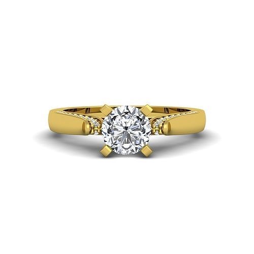 Engagement Ring 3d Model  3D print model