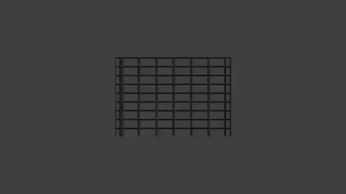 Drain grid of squares