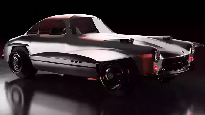 Modified Mercedes Benz SL 300 Gullwing 1954 