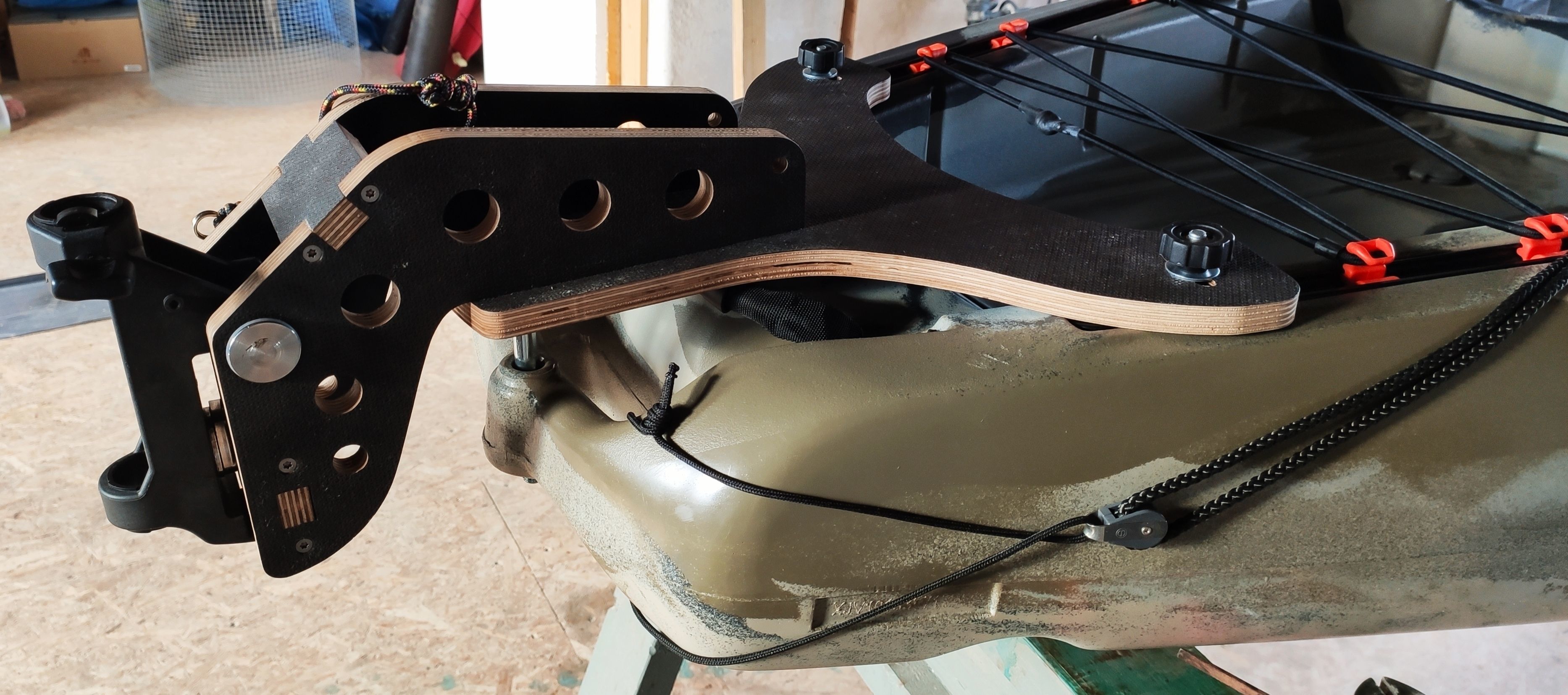 FeelFree LURE 11 5 - TROLLING MOTOR HOLDER 3D print model_16