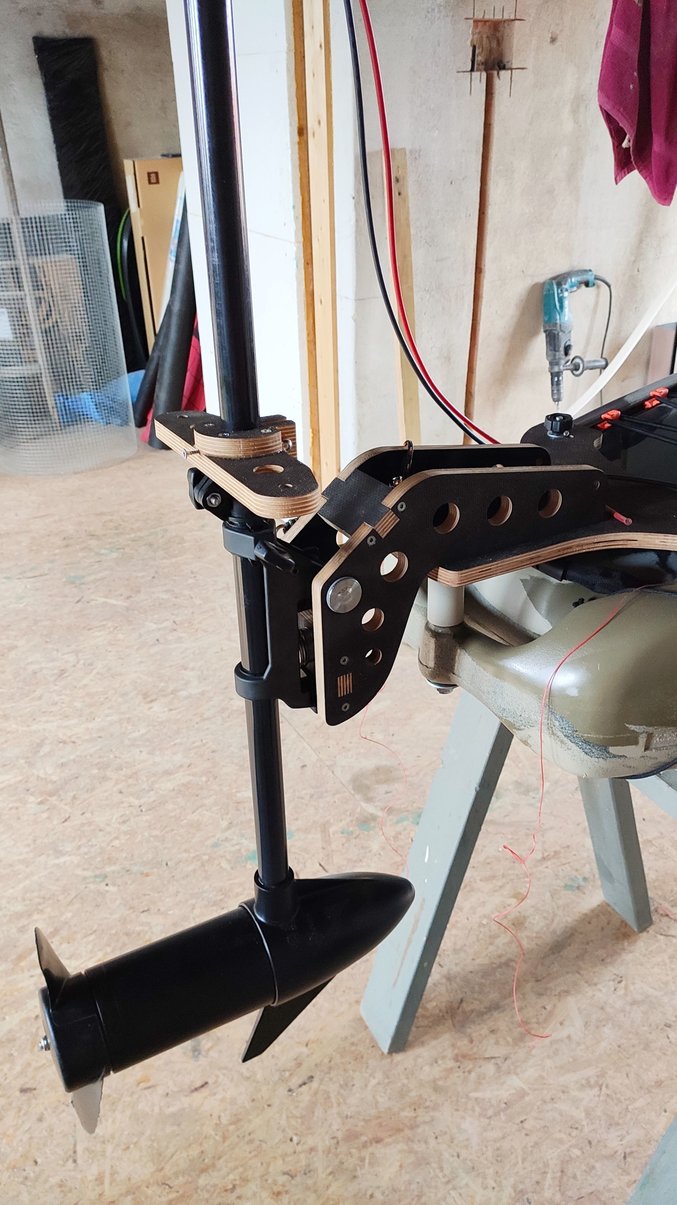 FeelFree LURE 11 5 - TROLLING MOTOR HOLDER 3D print model_28