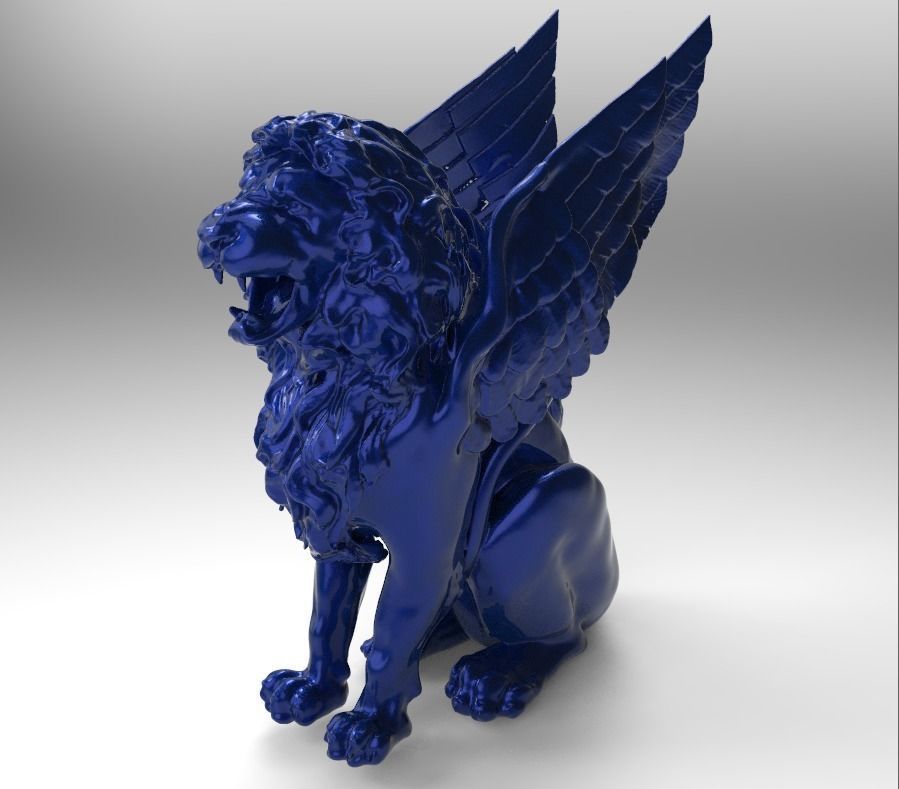 Gryphon 3D print model_9