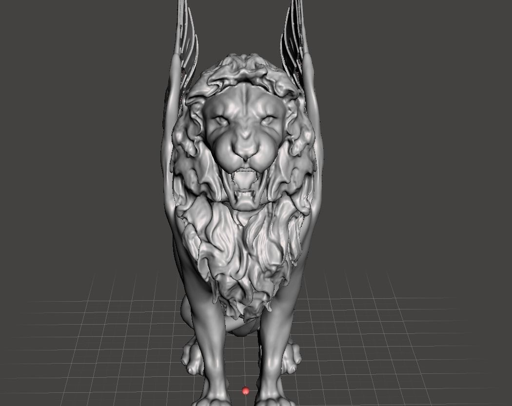 Gryphon 3D print model_13