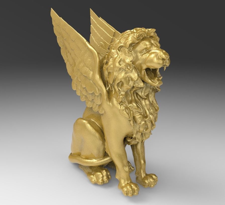 Gryphon 3D print model_7