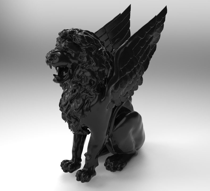 Gryphon 3D print model_8