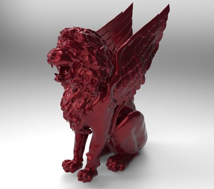 Gryphon 3D print model_10