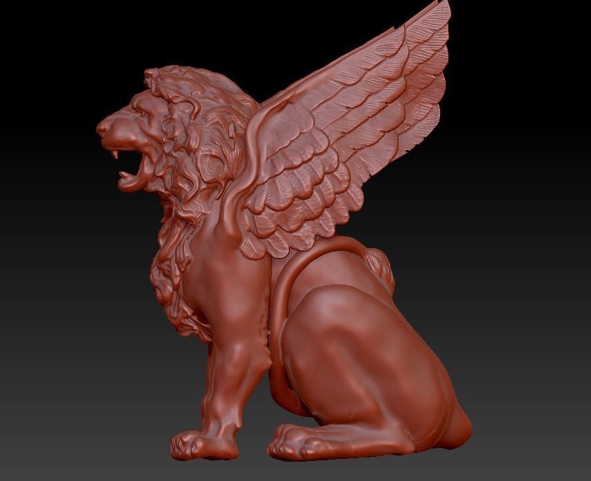 Gryphon 3D print model_5