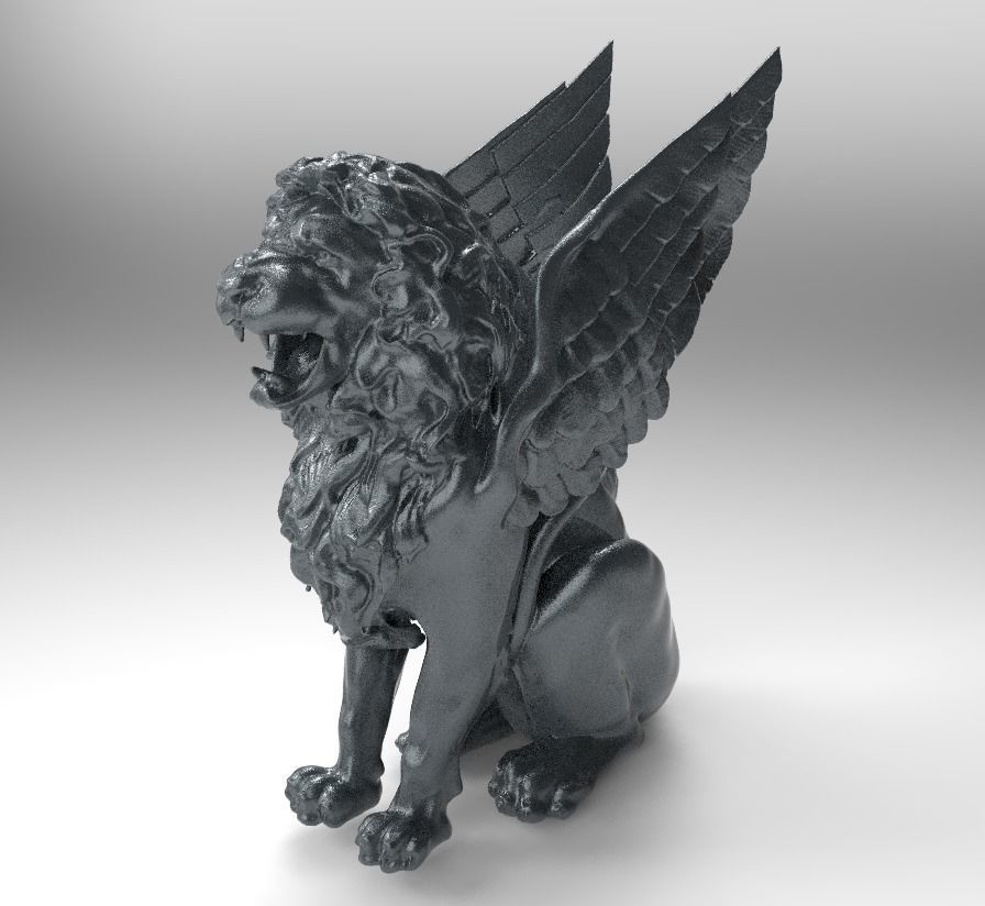 Gryphon 3D print model_11