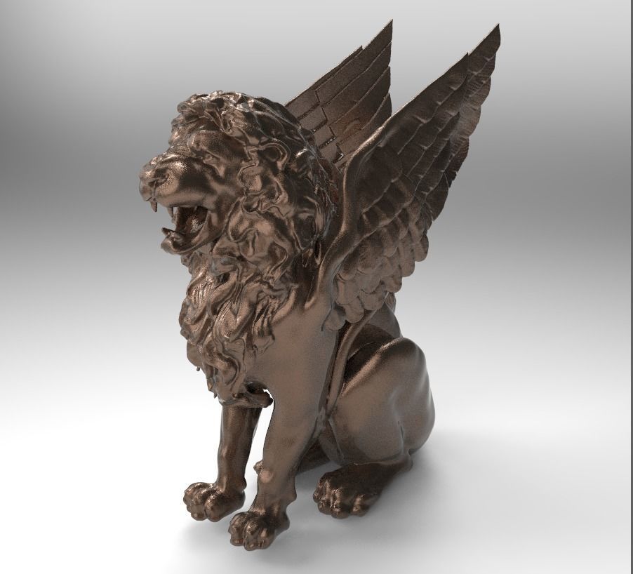 Gryphon 3D print model_12
