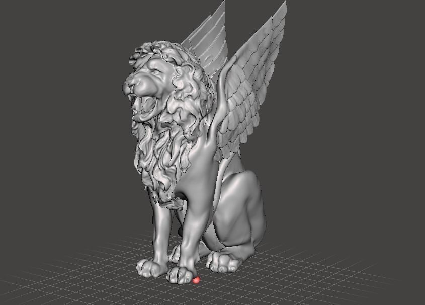 Gryphon 3D print model_2
