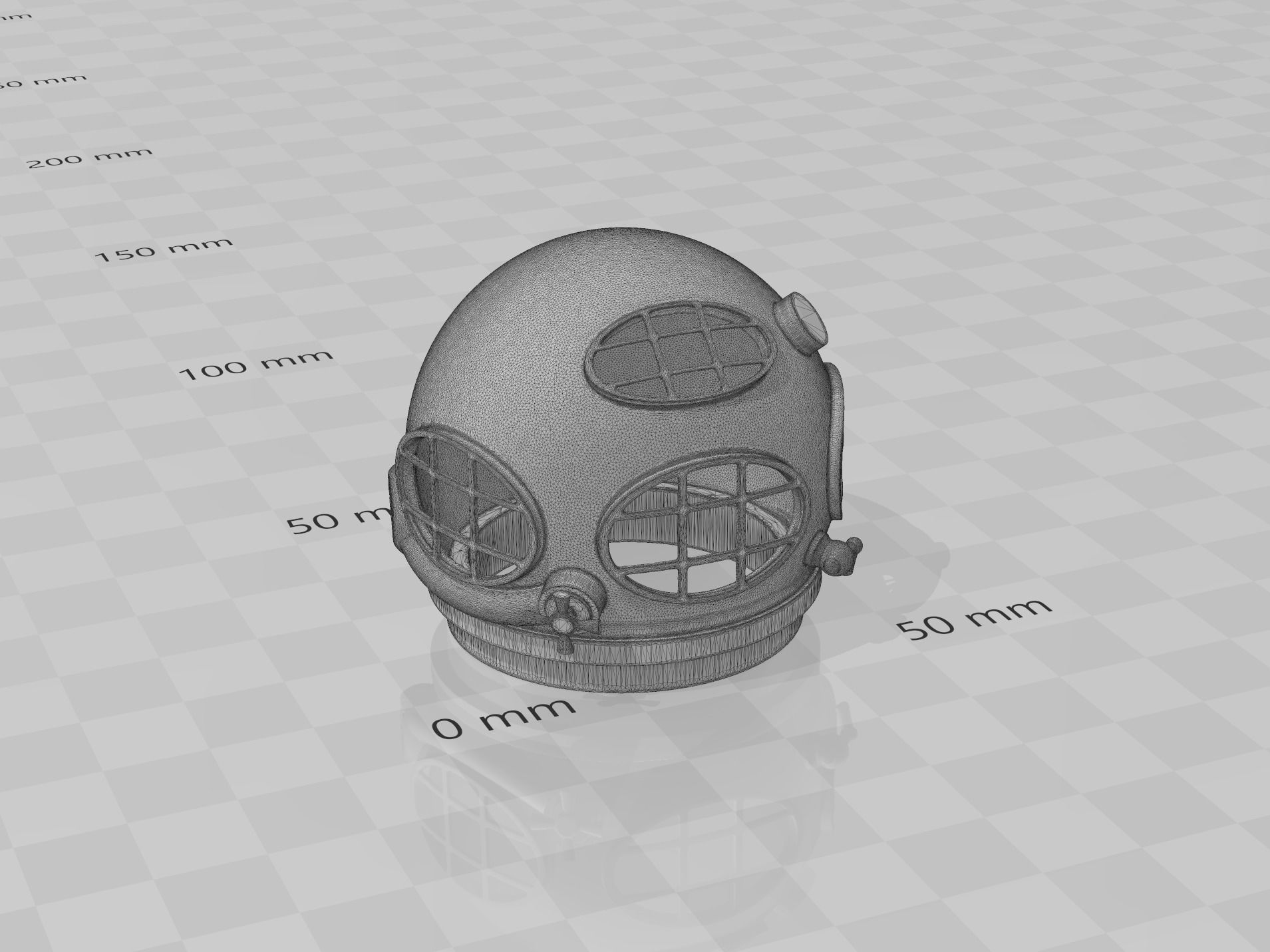 Commercial Diving Helmet Concept Hydra 3D print model_6