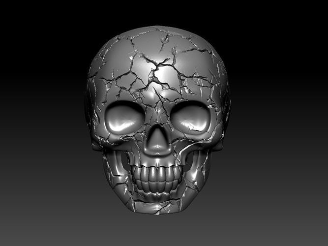 skull ring  3D print model