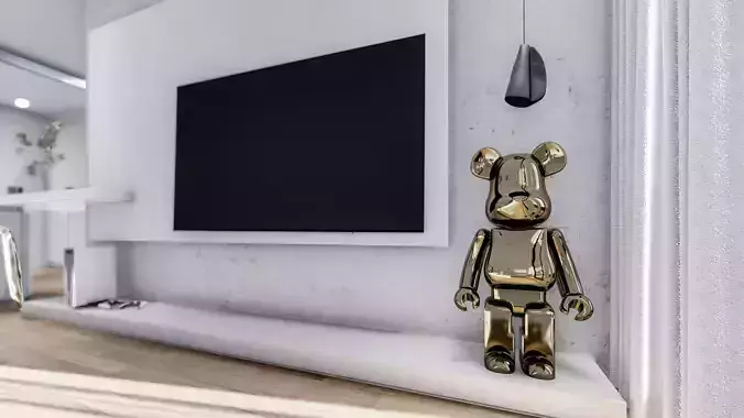 Bearbrick Gold
