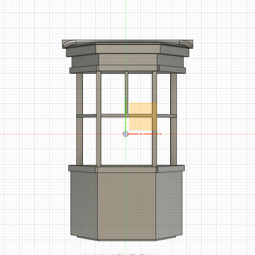 BAY WINDOW 7MM SCALE O GAUGE MODEL RAILWAY 3D print model_1
