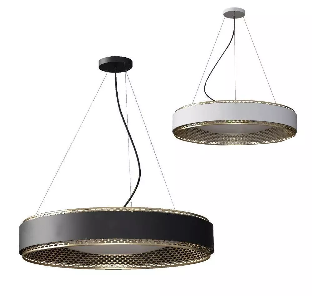 3D model of fashionable chandelier 3D model_0