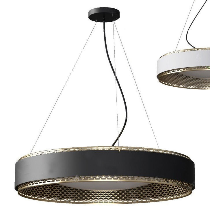 3D model of fashionable chandelier 3D model_2