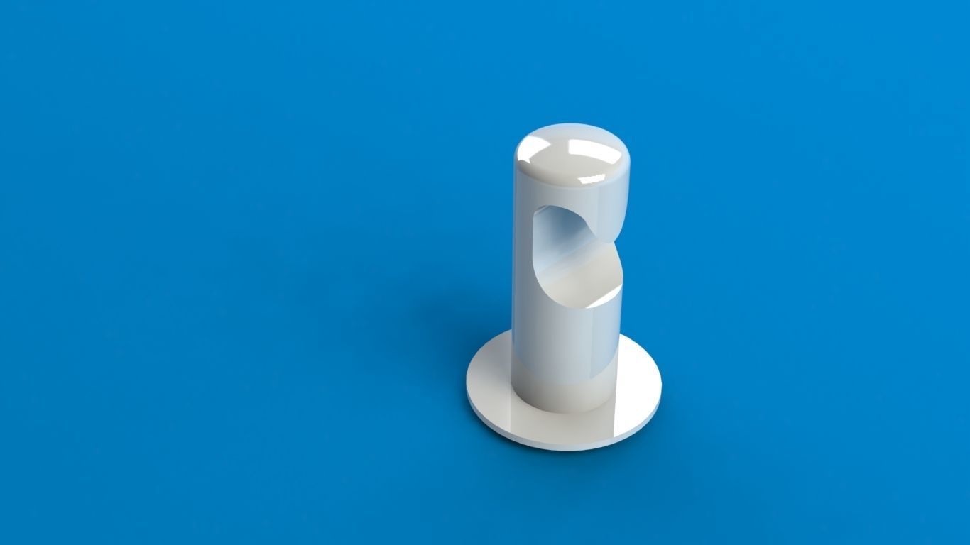 Nail clipper 3D print model_4