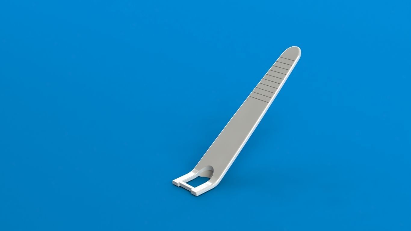 Nail clipper 3D print model_3