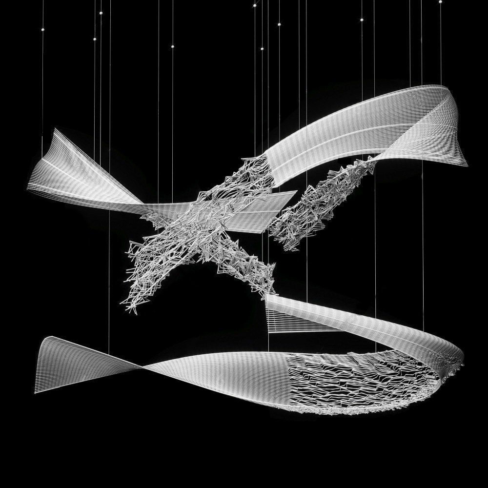 Art chandelier 3D model 3D model_2