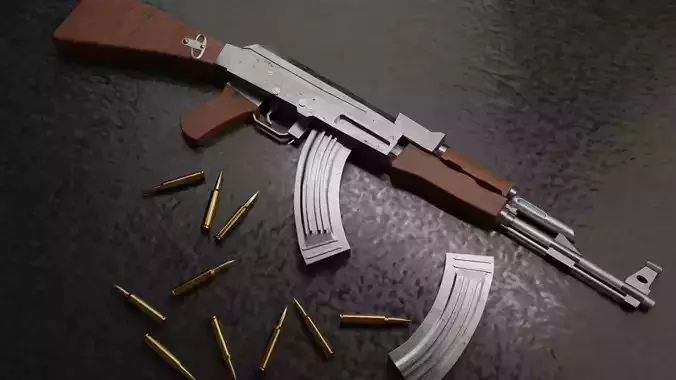 Ak47 Semi HighPoly