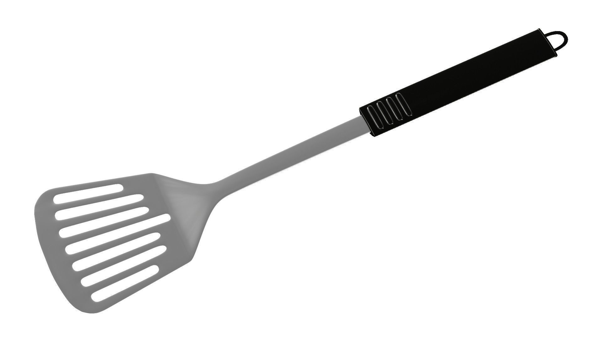 Steel Spatula 3D Model Low-poly 3D model_8